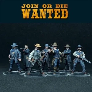 Wild West - Old West - 28mm oder 32mm - Custom Konvolut - 11 Modelle - Bild 1 von 1