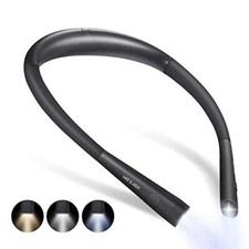 Led Neck Reading Light Rechargeable Book Lights For Reading In Bed 6 Brightness