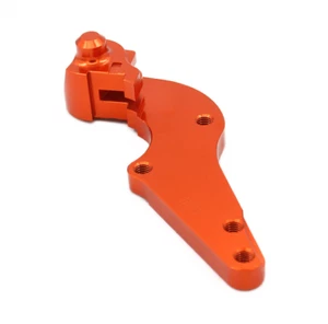 Adaptador de soporte de disco de freno KKE 320 MM compatible con KTM EXC XC SX 125-530 2011-2025 naranja - Imagen 1 de 5