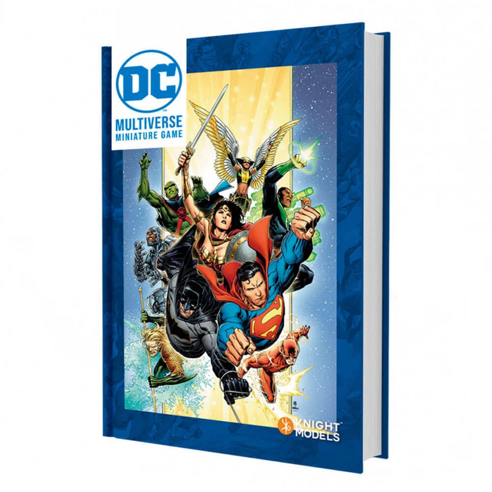 High Quality DC Universe Miniature Game Rulebook Hardcover Movie Characters - Image 1 of 1