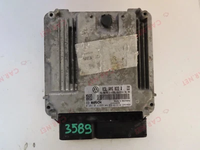 03L906022R CENTRALINA MOTORE VW SCIROCCO 137 2.0 TDI 103KW 0281014699 EDC17CP14 - Immagine 1 di 4