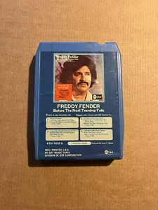 Freddy Fender Before The Teardrop 8-track Tape Rock N Roll Untested - Picture 1 of 3