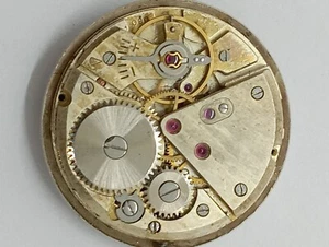 Vintage ETA 1080 Working Emo Watch Movement Swiss Ebauche Suisse Crown Stem - Imagen 1 de 9
