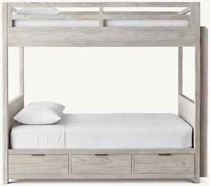 Restoration Hardware Laguna Storage Bunk Bed - Picture 1 of 3