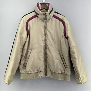De Colección Aspen Powder Thinsulate Gold Puffer Chaqueta de Esquí Capucha Plegable Talla XL 80s Nieve - Imagen 1 de 17