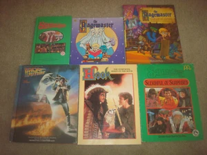 Vintage Book LOT Back to the Future Hook Storybook Santa Claus Movie Pagemaster - Picture 1 of 12