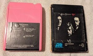 King Crimson Red 8 Track Tape w Slipcase ATL 18110 TESTED - Picture 1 of 6