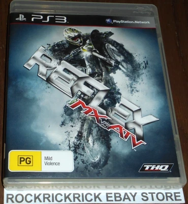 PLAYSTATION 3 GAME MX VS ATV REFLEX INCLUDES MANUAL PAL - Image 1 of 3