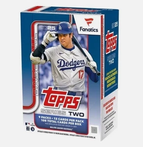 2025 Topps Series 2 Fanatics Blaster Box Factory Sealed Brand New IN HAND QTY - Picture 1 of 1