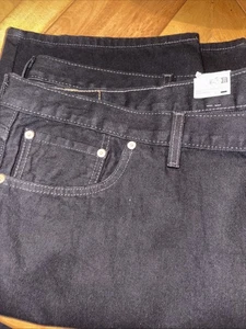 Neu mit Etikett Levi’s 550 Relaxed Fit Jeans Tapered Leg Herren 58 x 30 schwarz neu - Bild 1 von 3