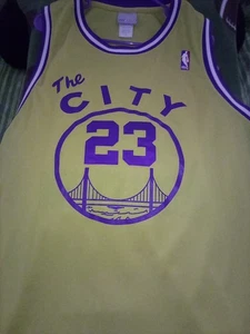 Golden State Warriors Reebok #23 Throwback Trikot Größe 56 - Bild 1 von 10