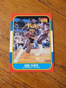1986-87 Fleer - Eric Floyd #34 Pack Fresh  - Picture 1 of 7
