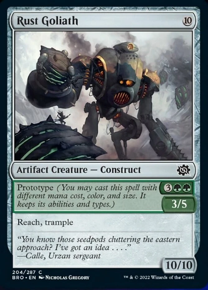 x1 Rust Goliath - The Brothers' War - NM - MTG - Image 1 of 1