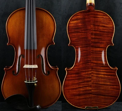 Great Value Handmade Violin Stradivari 1716 Messiah Violin Fabulous Sound ZM3 - Image 1 of 4