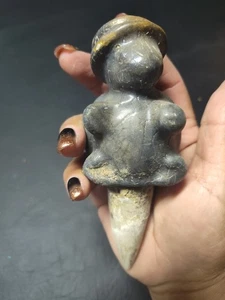 Seltene Vintage Keramik Schildkröte mit Zylinder Hut Pflanze Tränke ~ 5,5" x 2" - Bild 1 von 14