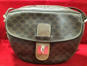 Celine M14 Macadam Print Gancini Pochette - Picture 1 of 9