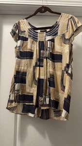 Calvin Klein brown sleeveless top - Picture 1 of 6