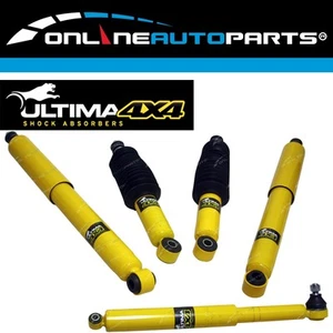 Front + Rear Shock Absorber + Steering Damper for Hilux 4wd RZN169 RZN174 KZN165 - Picture 1 of 6