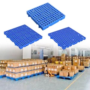 Palet de plástico, empalmable, para almacenamiento en sótano, para - Imagen 1 de 19