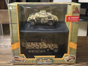 Giocattoli XXI Secolo Cavalli in Ferro Ausf. D Hanomag/222 carro armato 1:32 nuovo con scatola - Foto 1 di 6