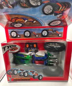Nuevo rebobinador de auto control radio control Tyco 2003 vintage ruedas Mattel sellado 49 MHz - Imagen 1 de 7
