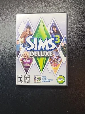 The Sims 3 Deluxe PC Windows & Mac Compatible Game Complete With Ambitions Exp. - Image 1 of 3