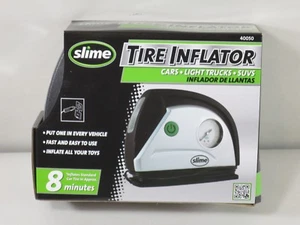 Tire Inflator With Gauge And Light 12V Slime 40050 - Picture 1 of 1