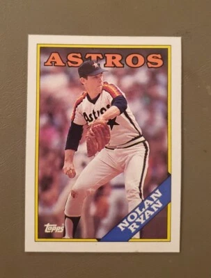 1988 Topps Nolan Ryan #250 Baseball Card Houston Astros HOF NM-MT - Image 1 of 2