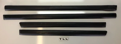 85-89 Volvo 740 OEM Vorne Links Fahrer Tür Garnitur Rand Schwarz - Bild 1 von 4