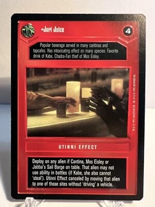 Star Wars CCG Premiere Limited BB DS Rare - Juri Juice SWCCG - Picture 1 of 2