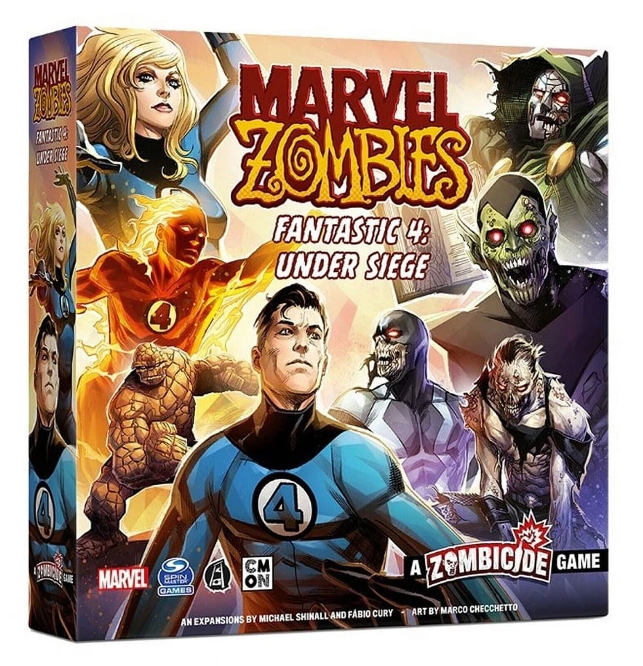 Marvel Zombies - Fantastic 4 Under Siege Erweiterung - Zombicide *NEU* - Bild 1 von 1