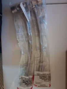 Keeney 5/8 Zoll x 12 Zoll Edelstahl Schnellverschluss WC Versorgungsrohr.  ( 2 ) - Bild 1 von 1
