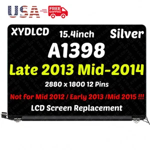 for MacBook Pro 15" A1398 2014 EMC 2876 2881 LCD Screen Retina Display Assembly - Picture 1 of 5
