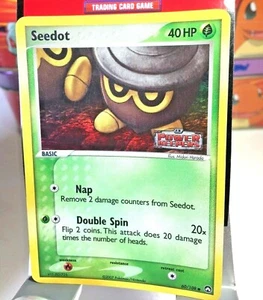 Seedot 60/108 EX Power Keepers Reverse Holo Pokemon Card - Picture 1 of 4