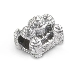 Scottish Castle Silber Andenken Perlen Charm - Bild 1 von 1