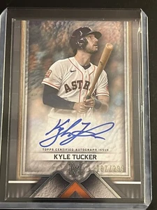 2023 Topps Museum Collection #AA-KT Kyle Tucker Auto 087/299 Houston Astros - Picture 1 of 2