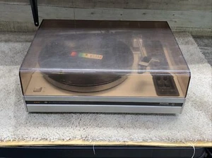 FOR PARTS OR REPAIR / PHILIPS 209 S ELECTRONIC VINTAGE TURNTABLE- D42 - Picture 1 of 15