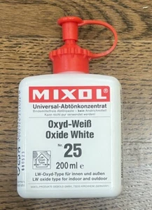 MIXOL Universal Tint #25 Oxide White - 200ml - Picture 1 of 2