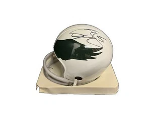 Donovan McNabb Signed (Throwback White) Philadelphia Eagles Mini Helmet JSA - Picture 1 of 2