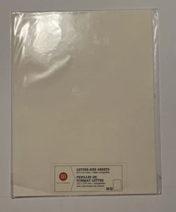 M By Staples letter size sheets 8.5“ *11 “ /po inkjet compatible (10 pages)Ivory - Picture 1 of 2