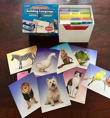 Learn Spanish & English Language Photo Library Vocabulary Teaching Flash Cards - Image 1 of 4