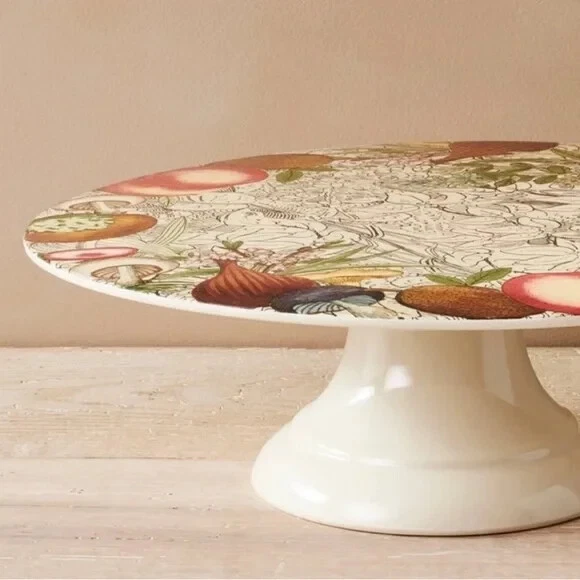 John Derian Tossed Fruit Autumn Cake Stand Melamine For Target Thanksgiving