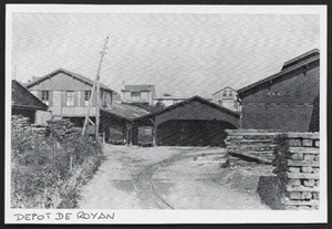 1981  --  DEPOT ATELIER EN GARE DE MELLE  . 3U294 - Picture 1 of 1