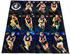 2018 SELECT AFL LEGACY HOLOGRAPHIC PARALLEL CARD FULL TEAM SET(12)-CARLTON