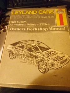 Haynes Workshop Manual No 286 Leyland Princess & BLMC 18-22 1975-1976 - Picture 1 of 4