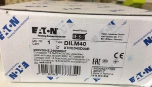 EATON MOELLER DILM40 220V50HZ,240V60HZ - Picture 1 of 1
