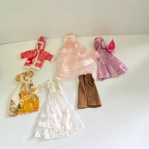 Clone or Homemade Barbie Sindy Doll Clothes Bulk Lot NO DOLL Dresses Jacket TLC - Picture 1 of 21
