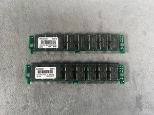 2x 8MB 2Mx32 EDO 72-pin Non-Parity 60ns 16-Chip RAM SIMM Memory 16MB - Picture 1 of 2