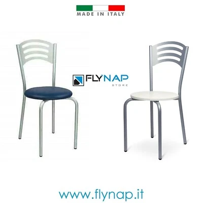 SEDIA SEDIE BAR CASA RISTORANTE CUCINA Pizzeria MILLY IMPILABILE COLORI VARI - Immagine 1 di 4