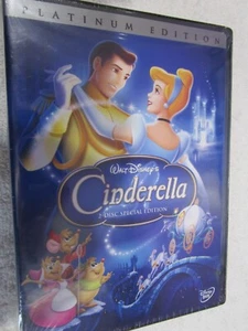 Cinderella DVD 2005 2-Disc Special Platinum Edition (Disney, Factory Sealed) - Picture 1 of 4